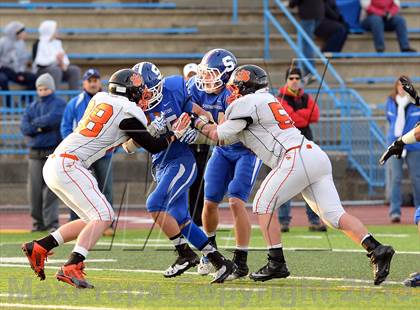 Thumbnail 3 in Southington vs. Ridgefield (CIAC Class LL Semifinal) photogallery.