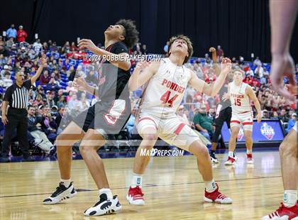 Thumbnail 1 in Ponder vs. Hitchcock (UIL 3A Basketball Final) photogallery.