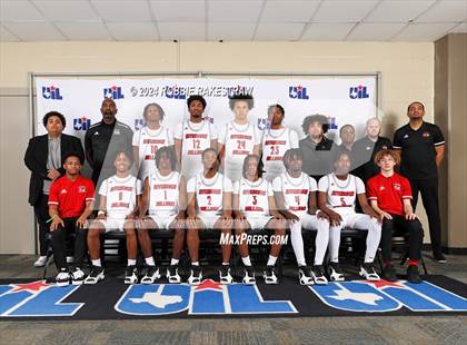 Thumbnail 2 in Ponder vs. Hitchcock (UIL 3A Basketball Final) photogallery.
