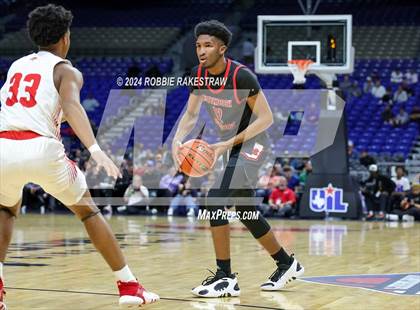 Thumbnail 2 in Ponder vs. Hitchcock (UIL 3A Basketball Final) photogallery.
