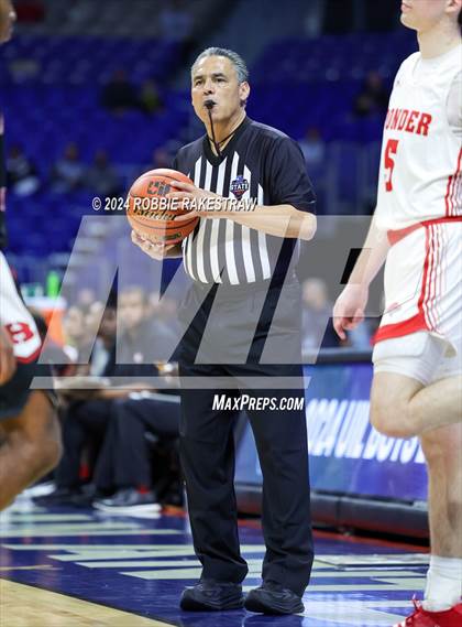 Thumbnail 3 in Ponder vs. Hitchcock (UIL 3A Basketball Final) photogallery.