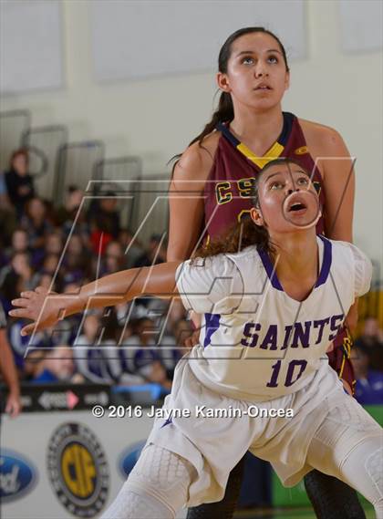 Thumbnail 2 in Cantwell-Sacred Heart vs. St. Anthony (CIF SS 4A Final) photogallery.