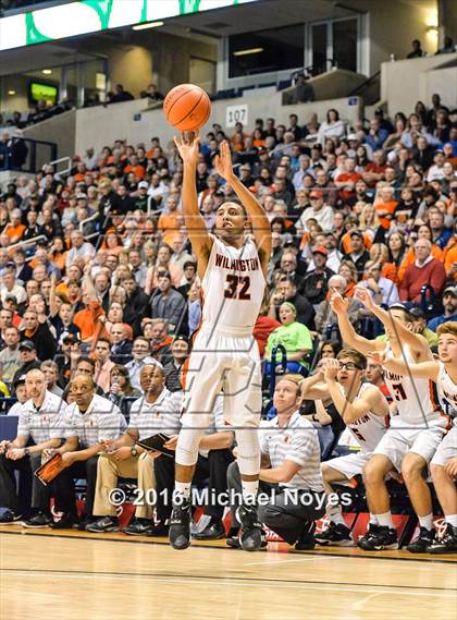 Thumbnail 1 in Wilmington vs. Archbishop Moeller (OHSAA Southwest Regional Playoff) photogallery.