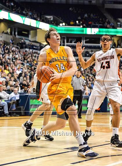 Thumbnail 2 in Wilmington vs. Archbishop Moeller (OHSAA Southwest Regional Playoff) photogallery.