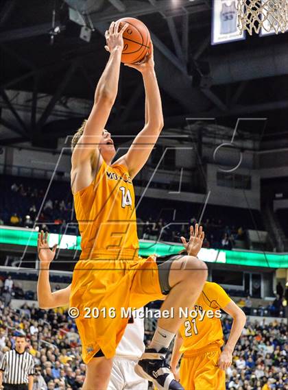 Thumbnail 3 in Wilmington vs. Archbishop Moeller (OHSAA Southwest Regional Playoff) photogallery.