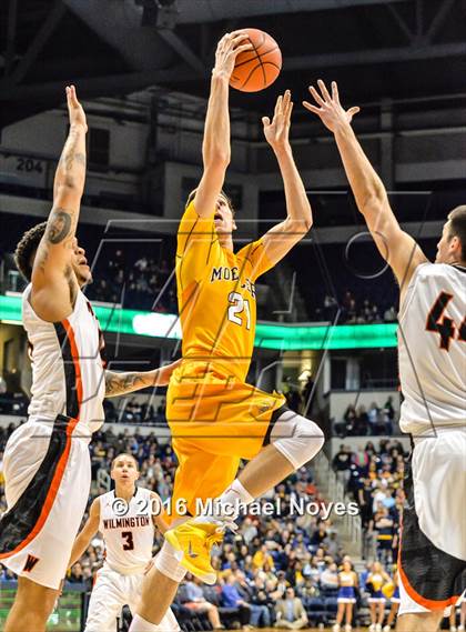 Thumbnail 1 in Wilmington vs. Archbishop Moeller (OHSAA Southwest Regional Playoff) photogallery.