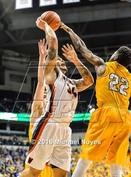 Thumbnail 3 in Wilmington vs. Archbishop Moeller (OHSAA Southwest Regional Playoff) photogallery.