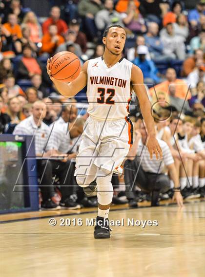 Thumbnail 3 in Wilmington vs. Archbishop Moeller (OHSAA Southwest Regional Playoff) photogallery.