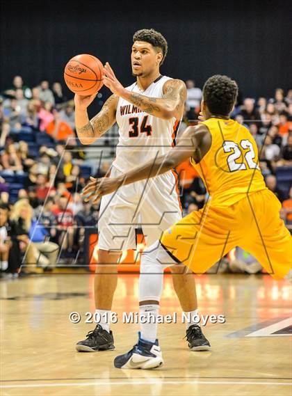Thumbnail 1 in Wilmington vs. Archbishop Moeller (OHSAA Southwest Regional Playoff) photogallery.