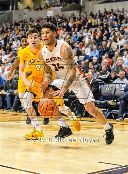 Thumbnail 3 in Wilmington vs. Archbishop Moeller (OHSAA Southwest Regional Playoff) photogallery.