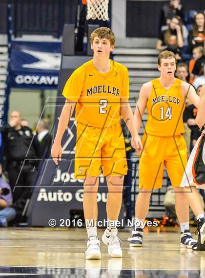 Thumbnail 1 in Wilmington vs. Archbishop Moeller (OHSAA Southwest Regional Playoff) photogallery.