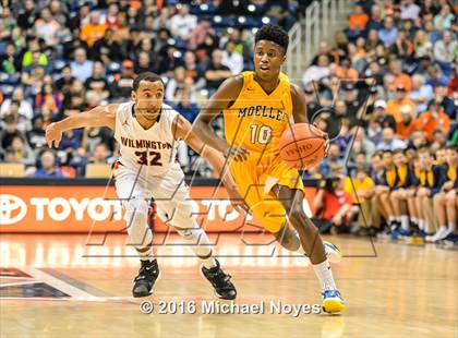 Thumbnail 2 in Wilmington vs. Archbishop Moeller (OHSAA Southwest Regional Playoff) photogallery.