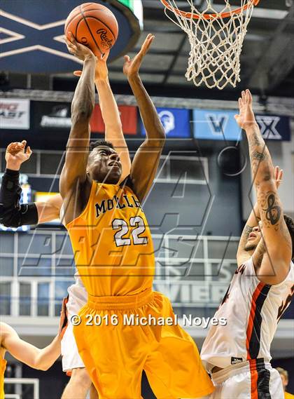 Thumbnail 3 in Wilmington vs. Archbishop Moeller (OHSAA Southwest Regional Playoff) photogallery.