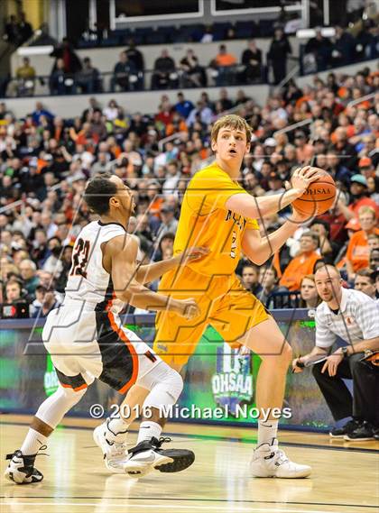 Thumbnail 1 in Wilmington vs. Archbishop Moeller (OHSAA Southwest Regional Playoff) photogallery.