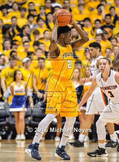 Thumbnail 1 in Wilmington vs. Archbishop Moeller (OHSAA Southwest Regional Playoff) photogallery.