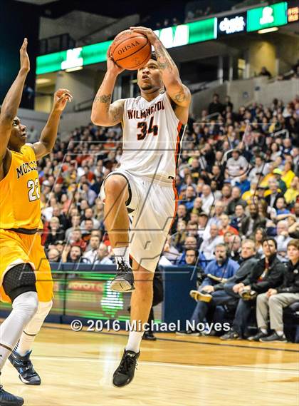Thumbnail 1 in Wilmington vs. Archbishop Moeller (OHSAA Southwest Regional Playoff) photogallery.