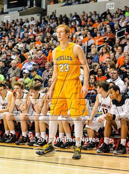 Thumbnail 1 in Wilmington vs. Archbishop Moeller (OHSAA Southwest Regional Playoff) photogallery.
