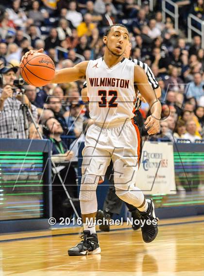 Thumbnail 3 in Wilmington vs. Archbishop Moeller (OHSAA Southwest Regional Playoff) photogallery.