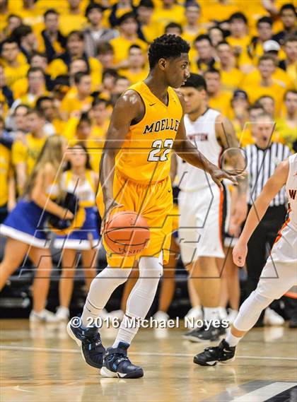 Thumbnail 2 in Wilmington vs. Archbishop Moeller (OHSAA Southwest Regional Playoff) photogallery.