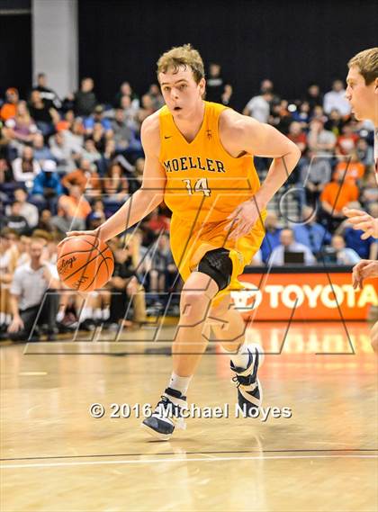 Thumbnail 2 in Wilmington vs. Archbishop Moeller (OHSAA Southwest Regional Playoff) photogallery.
