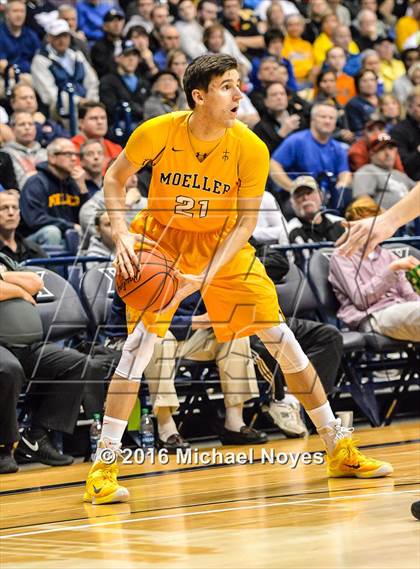 Thumbnail 2 in Wilmington vs. Archbishop Moeller (OHSAA Southwest Regional Playoff) photogallery.