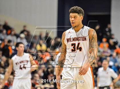 Thumbnail 3 in Wilmington vs. Archbishop Moeller (OHSAA Southwest Regional Playoff) photogallery.