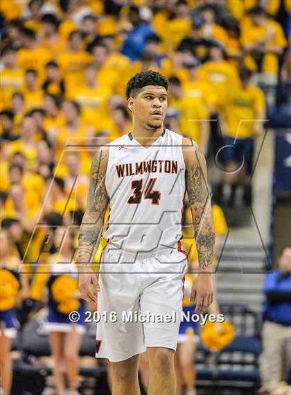 Thumbnail 3 in Wilmington vs. Archbishop Moeller (OHSAA Southwest Regional Playoff) photogallery.