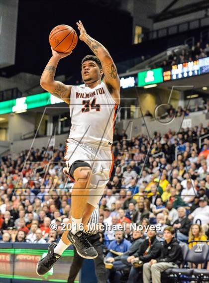 Thumbnail 2 in Wilmington vs. Archbishop Moeller (OHSAA Southwest Regional Playoff) photogallery.