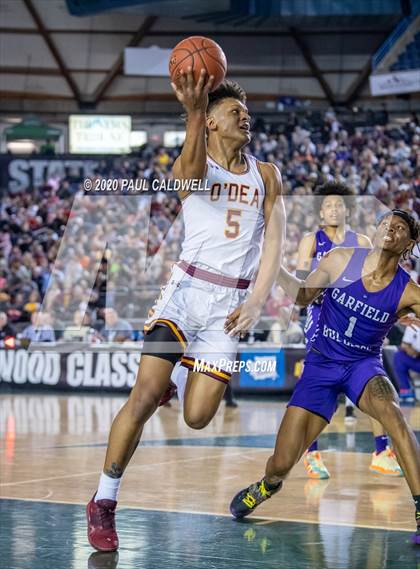 Thumbnail 3 in Garfield vs. O'Dea (WIAA 3A Final)  photogallery.
