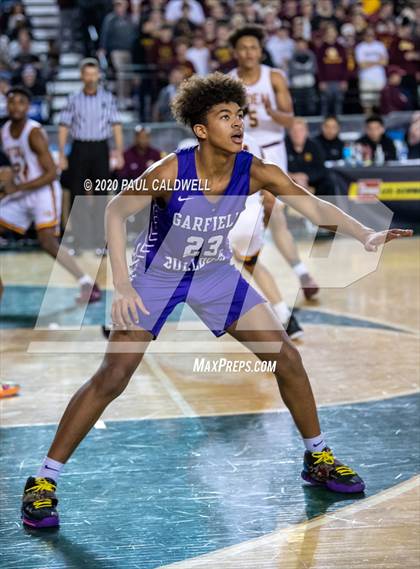 Thumbnail 2 in Garfield vs. O'Dea (WIAA 3A Final)  photogallery.