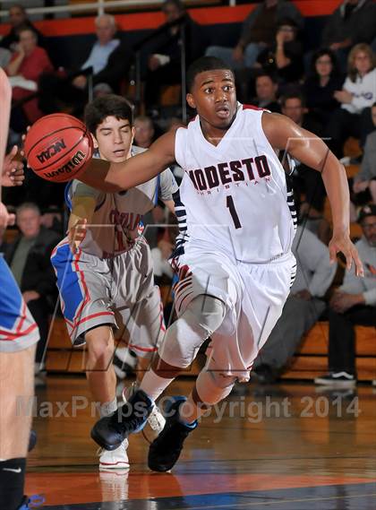 Thumbnail 1 in Christian Brothers vs. Modesto Christian (CIF SJS D3 Playoffs) photogallery.