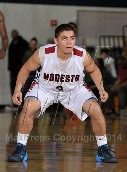 Thumbnail 1 in Christian Brothers vs. Modesto Christian (CIF SJS D3 Playoffs) photogallery.