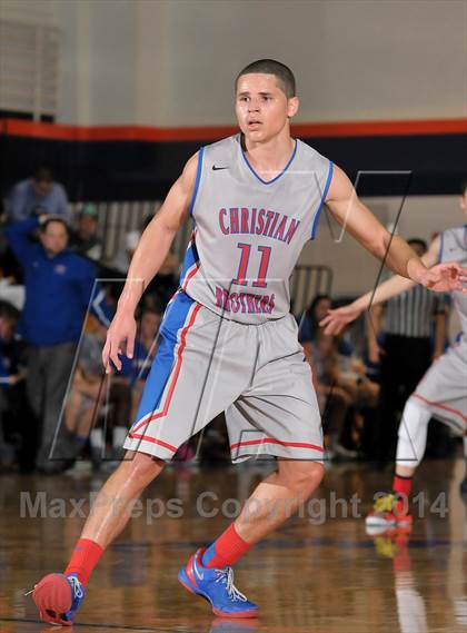 Thumbnail 3 in Christian Brothers vs. Modesto Christian (CIF SJS D3 Playoffs) photogallery.