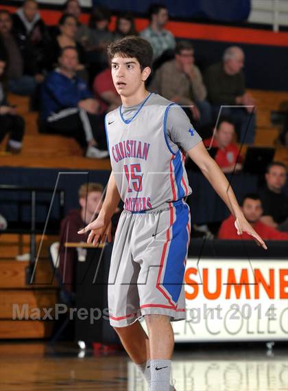 Thumbnail 2 in Christian Brothers vs. Modesto Christian (CIF SJS D3 Playoffs) photogallery.