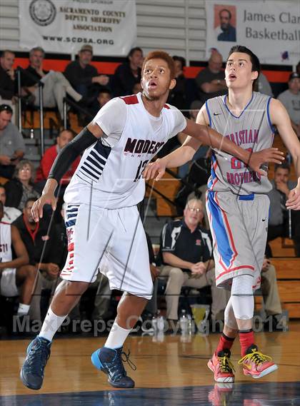 Thumbnail 3 in Christian Brothers vs. Modesto Christian (CIF SJS D3 Playoffs) photogallery.