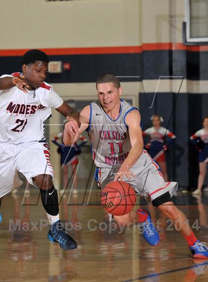 Thumbnail 3 in Christian Brothers vs. Modesto Christian (CIF SJS D3 Playoffs) photogallery.