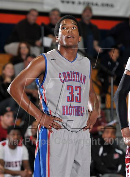 Thumbnail 2 in Christian Brothers vs. Modesto Christian (CIF SJS D3 Playoffs) photogallery.