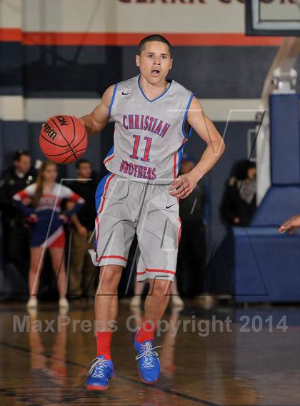 Thumbnail 3 in Christian Brothers vs. Modesto Christian (CIF SJS D3 Playoffs) photogallery.