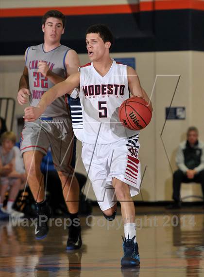 Thumbnail 1 in Christian Brothers vs. Modesto Christian (CIF SJS D3 Playoffs) photogallery.