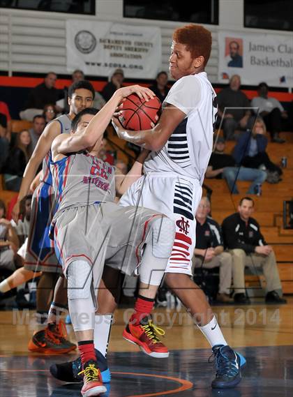 Thumbnail 3 in Christian Brothers vs. Modesto Christian (CIF SJS D3 Playoffs) photogallery.