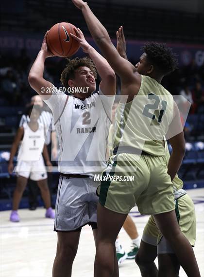 Thumbnail 1 in Weston Ranch vs. Moreau Catholic (MaxPreps MLK Classic) photogallery.