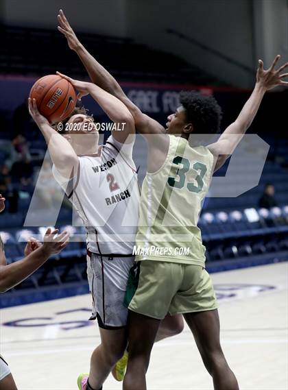 Thumbnail 1 in Weston Ranch vs. Moreau Catholic (MaxPreps MLK Classic) photogallery.