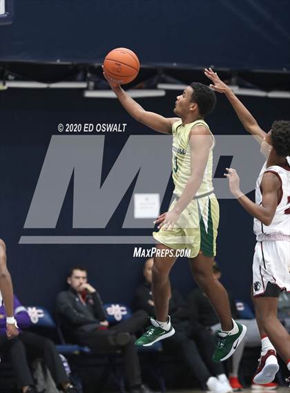 Thumbnail 2 in Weston Ranch vs. Moreau Catholic (MaxPreps MLK Classic) photogallery.