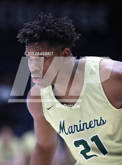 Thumbnail 3 in Weston Ranch vs. Moreau Catholic (MaxPreps MLK Classic) photogallery.