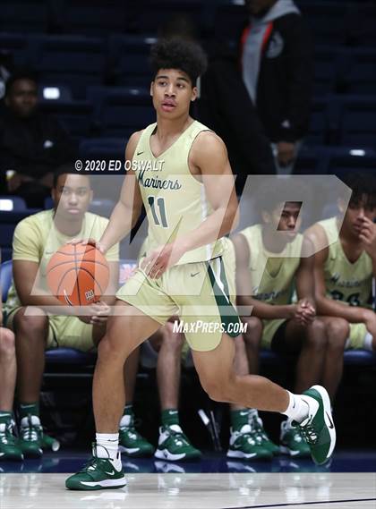 Thumbnail 3 in Weston Ranch vs. Moreau Catholic (MaxPreps MLK Classic) photogallery.