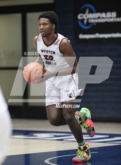 Thumbnail 3 in Weston Ranch vs. Moreau Catholic (MaxPreps MLK Classic) photogallery.