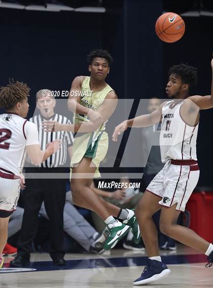 Thumbnail 3 in Weston Ranch vs. Moreau Catholic (MaxPreps MLK Classic) photogallery.