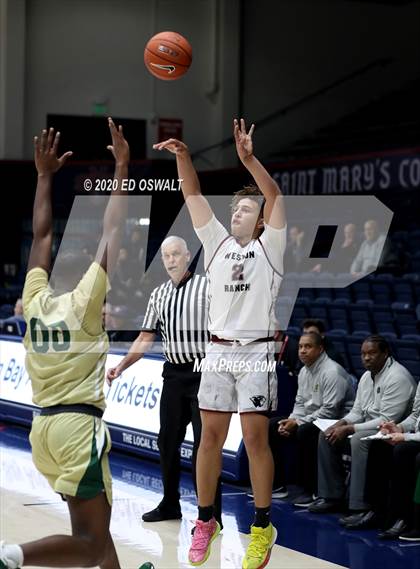 Thumbnail 3 in Weston Ranch vs. Moreau Catholic (MaxPreps MLK Classic) photogallery.
