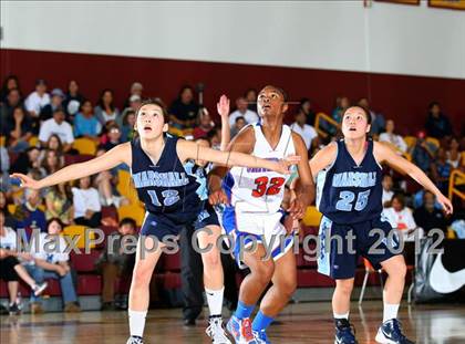 Thumbnail 1 in University vs. Marshall (CIF LA City Section Final) photogallery.