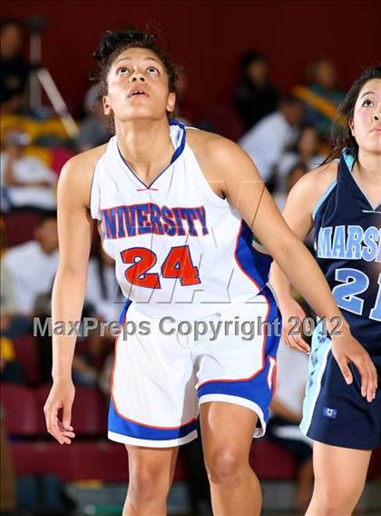 Thumbnail 3 in University vs. Marshall (CIF LA City Section Final) photogallery.